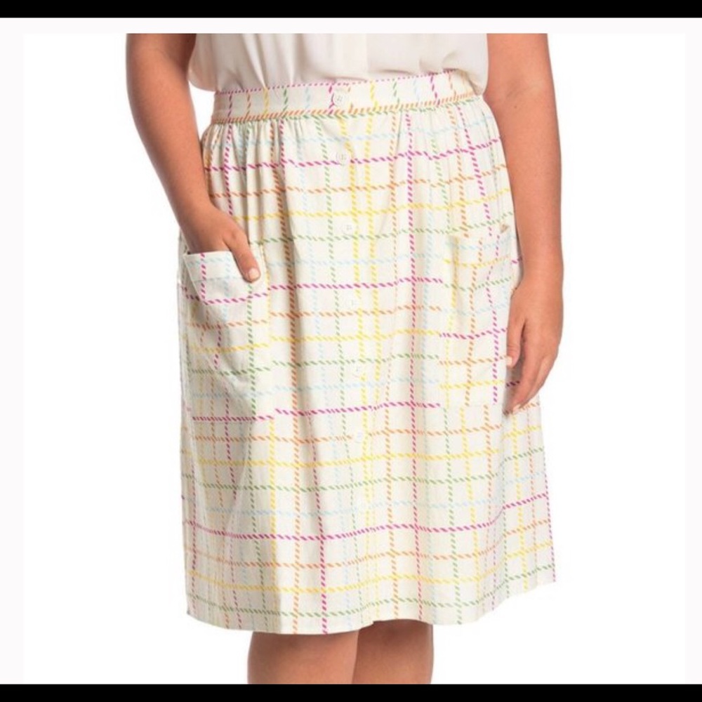 Modcloth Multicolor A-Line Skirt